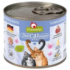 GranataPet DeliCatessen 12 X 200 G 15 GranataPet DeliCatessen 12 X 200 G -Trixie Ventas 101503 pla granatapet delicatessen thunfisch ente 200g hs 01 3