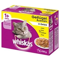 Megapack Whiskas 1+ Años 48 X 85 G En Bolsitas -Trixie Ventas 10954 pla whi gefluegelingelee 7