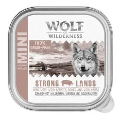 Wolf Of Wilderness Adult 6 X 150 G En Minitarrinas 7 Wolf Of Wilderness Adult 6 X 150 G En Minitarrinas -Trixie Ventas 110496 pla wow nassfutter mini stronglands schwein topview 150g 1000x1000 3