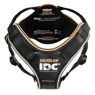 Julius K9 Arnés Para Perros JULIUS-K9 IDC® Longwalk Negro Y Gris 2 Julius K9 Arnés Para Perros JULIUS-K9 IDC® Longwalk Negro Y Gris - Imagen 2