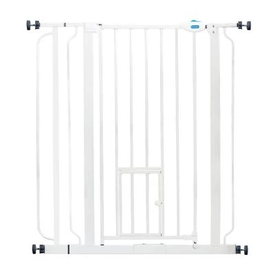 Barrera Carlson Pet Gate Extra Alta Con Puerta Gatera 3 Barrera Carlson Pet Gate Extra Alta Con Puerta Gatera - Imagen 3