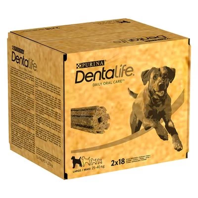 PURINA Dentalife Snacks Dentales Para Perros Grandes (25-40 Kg) - Imagen 9