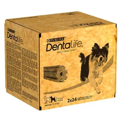 PURINA Dentalife Snacks Dentales Para Perros Medianos (12-25 Kg) - Imagen 9