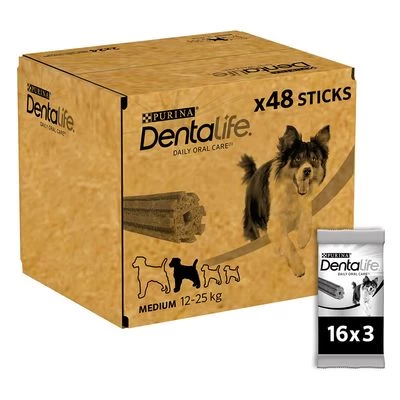 PURINA Dentalife Snacks Dentales Para Perros Medianos (12-25 Kg) - Imagen 11