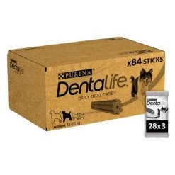 PURINA Dentalife Snacks Dentales Para Perros Medianos (12-25 Kg) -Trixie Ventas 130103 purina dentalife t gliche zahnpflege snacks f r mittelgro e hunde 84stic s hs 08 6