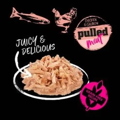 Tigeria Pulled Meat 48 X 85 G Comida Húmeda Para Gatos -Trixie Ventas 135596 tigeria pulledmeat huhn lachs hs 6