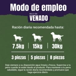 PURINA Adventuros Rico En Venado Con Granos Ancestrales -Trixie Ventas 142397 adventuros hundesnacks venison es 120g hs 05 4