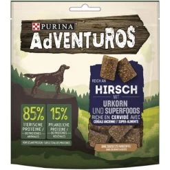 PURINA Adventuros Rico En Venado Con Granos Ancestrales -Trixie Ventas 142397 pla adventuros hundesnacks venison es 120g hs 01 8