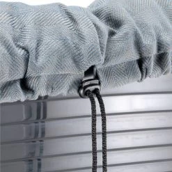 Cesta Ferplast Siesta Deluxe Negra Con Funda Sofá Tweed Azul 15 Cesta Ferplast Siesta Deluxe Negra Con Funda Sofá Tweed Azul -Trixie Ventas 144998 ferplast ueberzug sofa blau tweed 80 hs13 6