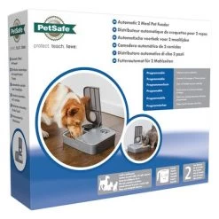Comedero Automático Doble PetSafe® Para Mascotas 23 Comedero Automático Doble PetSafe® Para Mascotas -Trixie Ventas 145997 rasiosystems petsafe futterautomat 2mahlzeiten catdog 2x355xml hs 06 1