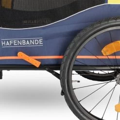 Remolque Para Bicicleta HAFENBANDE Cabby L Para Perros -Trixie Ventas 162200 hafenbande cabbyl hs24 9