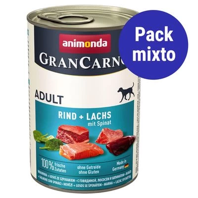 Animonda GranCarno Original Adult En Pack Mixto 1 Animonda GranCarno Original Adult En Pack Mixto