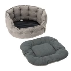 Cama Cozy EcoLIFE Gris Para Perros 27 Cama Cozy EcoLIFE Gris Para Perros -Trixie Ventas 180712 cozy ecolife grau fg 6373 1