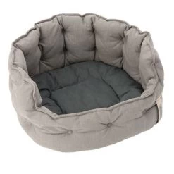 Cama Cozy EcoLIFE Gris Para Perros 18 Cama Cozy EcoLIFE Gris Para Perros -Trixie Ventas 180713 pla cozy ecolife grau fg 6363 3