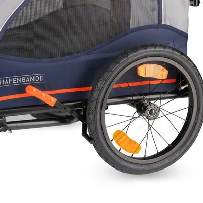 Remolque Para Ir En Bicicleta HAFENBANDE Cabby M Para Perros 9 Remolque Para Ir En Bicicleta HAFENBANDE Cabby M Para Perros - Imagen 9