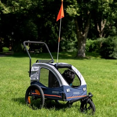 Remolque Para Ir En Bicicleta HAFENBANDE Cabby M Para Perros 7 Remolque Para Ir En Bicicleta HAFENBANDE Cabby M Para Perros - Imagen 7