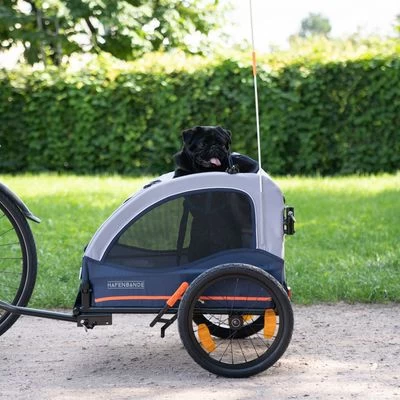 Remolque Para Ir En Bicicleta HAFENBANDE Cabby M Para Perros 16 Remolque Para Ir En Bicicleta HAFENBANDE Cabby M Para Perros - Imagen 16