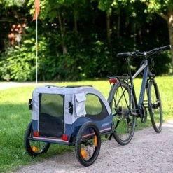 Remolque Para Ir En Bicicleta HAFENBANDE Cabby M Para Perros 33 Remolque Para Ir En Bicicleta HAFENBANDE Cabby M Para Perros -Trixie Ventas 185096 hafenbande fahrradanhaenger m htb2103 hs37 2