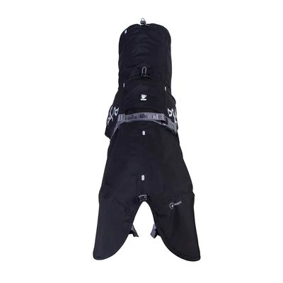 Chubasquero Bare Coal Hurtta Para Perros 5 Chubasquero Bare Coal Hurtta Para Perros - Imagen 5