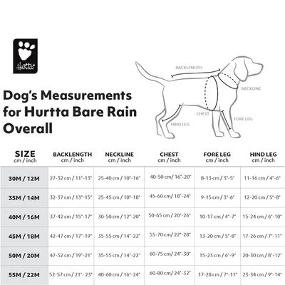 Chubasquero Bare Pine Hurtta Para Perros 10 Chubasquero Bare Pine Hurtta Para Perros - Imagen 10