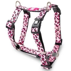 Arnés Max & Molly Leopard Pink Para Perros