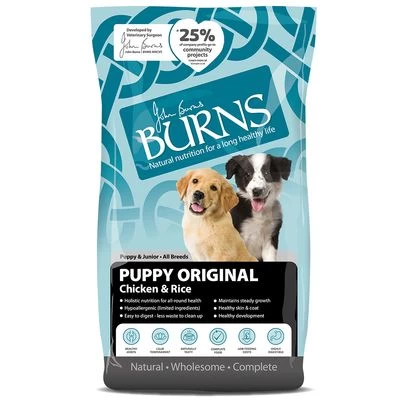Burns Puppy Original Con Pollo Y Arroz 4 Burns Puppy Original Con Pollo Y Arroz - Imagen 4