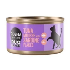 Cosma DUO Layer 24 X 70 G - Pack Ahorro 7 Cosma DUO Layer 24 X 70 G - Pack Ahorro -Trixie Ventas 1 350199 pla cosma duo layer tuna mousse sardine 70g 3