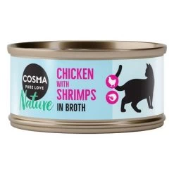 Pack Ahorro: Cosma Nature 24 X 70 G -Trixie Ventas 1 60831 pla cosma nature chickenshrimps 70g 1