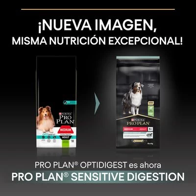 PURINA PRO PLAN Medium Adult Sensitive Digestion Cordero Y Arroz 3 PURINA PRO PLAN Medium Adult Sensitive Digestion Cordero Y Arroz - Imagen 3