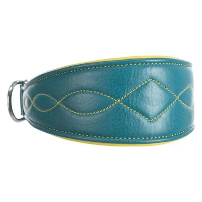 Collar Para Galgos Trixie Active Comfort Verde Petróleo/amarillo 1 Collar Para Galgos Trixie Active Comfort Verde Petróleo/amarillo