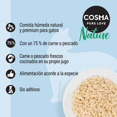 Cosma Nature 6 X 140 G 3 Cosma Nature 6 X 140 G - Imagen 3