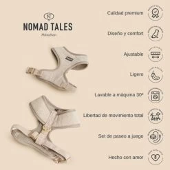Arnés Nomad Tales Calma Burdeos Para Perros 19 Arnés Nomad Tales Calma Burdeos Para Perros -Trixie Ventas 2022 12 nomadtales usps harnesscalma 1000x1000 es 4