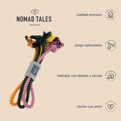 Cuerdas Varias Nomad Tales Spirit Multirope Juguete Para Perros 3 Cuerdas Varias Nomad Tales Spirit Multirope Juguete Para Perros - Imagen 3