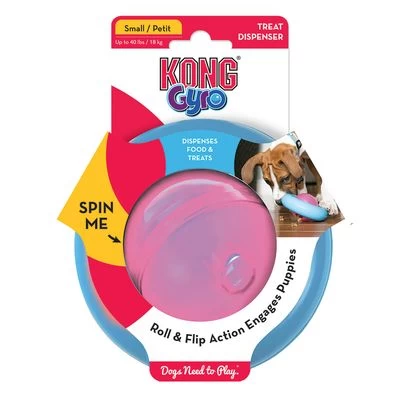 KONG Gyro Juguete Interactivo Para Cachorros 1 KONG Gyro Juguete Interactivo Para Cachorros