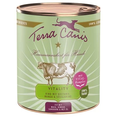Terra Canis Vitality Comida Húmeda Para Perros 6 X 800 G 3 Terra Canis Vitality Comida Húmeda Para Perros 6 X 800 G - Imagen 3