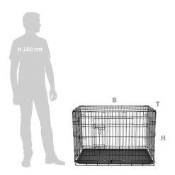 Jaula De Interior HAFENBANDE Twin Door -Trixie Ventas 203979 waagen schmitt hafenbande zimmerkaefig twindoor large hs 01 6