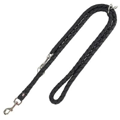 Correa Ajustable Trixie Cavo Negra Para Perros 1 Correa Ajustable Trixie Cavo Negra Para Perros