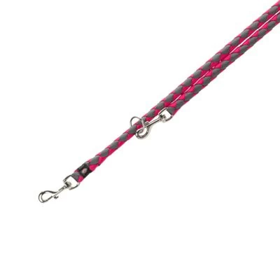 Correa Ajustable Trixie Cavo Fucsia Y Grafito Para Perros 4 Correa Ajustable Trixie Cavo Fucsia Y Grafito Para Perros - Imagen 4