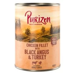 Purizon Adult 12 X 400 G Comida Húmeda Sin Cereales Para Perros -Trixie Ventas 208997 pla purizon black angus 400 g 9