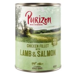Purizon Adult 12 X 400 G Comida Húmeda Sin Cereales Para Perros -Trixie Ventas 209096 pla purizon lamm 400g 4