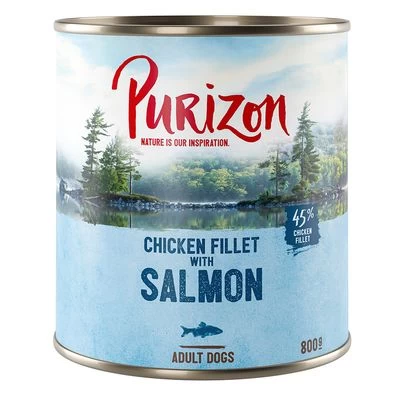 Purizon Adult 24 X 800 G Comida Húmeda Sin Cereales Para Perros 2 Purizon Adult 24 X 800 G Comida Húmeda Sin Cereales Para Perros - Imagen 2