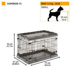 Jaula De Transporte Ferplast Superior Para Perros 32 Jaula De Transporte Ferplast Superior Para Perros -Trixie Ventas 217881 ferplast transportbox superior hs 13 4