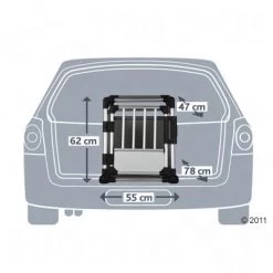 Jaula De Transporte Trixie De Aluminio 27 Jaula De Transporte Trixie De Aluminio -Trixie Ventas 219791 transportbox alu2 4