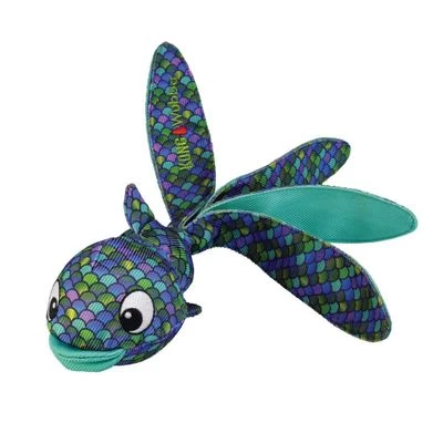 KONG Wubba Finz Pez De Peluche Para Perros 2 KONG Wubba Finz Pez De Peluche Para Perros - Imagen 2