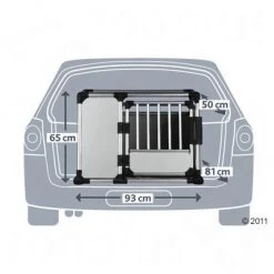 Jaula De Transporte Trixie De Aluminio 29 Jaula De Transporte Trixie De Aluminio -Trixie Ventas 220051 transportbox alu2 1