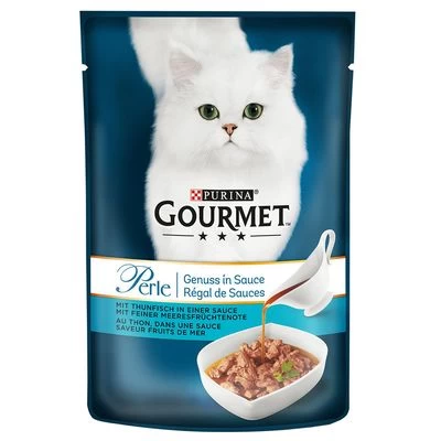 Purina Gourmet Perle Delicias En Salsa 26 X 85 G 3 Purina Gourmet Perle Delicias En Salsa 26 X 85 G - Imagen 3