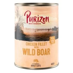 Purizon Adult 12 X 400 G Para Gatos, Sin Cereales - Pack Ahorro 14 Purizon Adult 12 X 400 G Para Gatos, Sin Cereales - Pack Ahorro -Trixie Ventas 242400 pla purizon cat adult wildschwein 400g 6