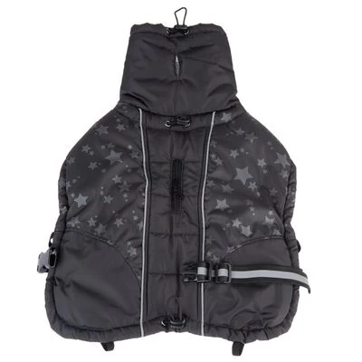 Abrigo Largo Reflecting Stars Para Perros 4 Abrigo Largo Reflecting Stars Para Perros - Imagen 4