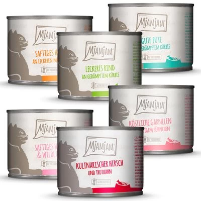 MjAMjAM Comida Húmeda Para Gatos 6 X 200 G - Pack Mixto 1 MjAMjAM Comida Húmeda Para Gatos 6 X 200 G - Pack Mixto