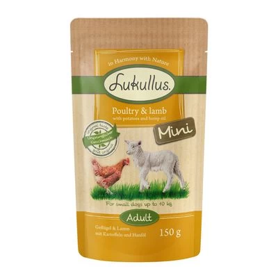 Lukullus Mini Sin Cereales 24 X 150 G - Pack Ahorro 3 Lukullus Mini Sin Cereales 24 X 150 G - Pack Ahorro - Imagen 3